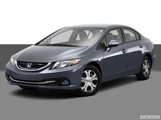 2013 Honda Civic 4-door Hybrid  Sedan Front angle medium view photo
